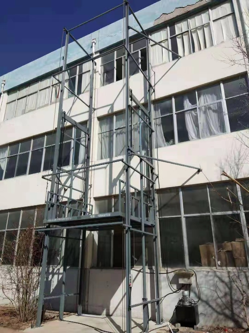 莆田室外贴墙货梯